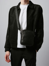 Sac Bandoulire Etrier Noir tolosa ETOL704M-vue-porte