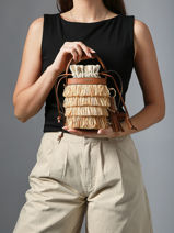 Sac Bandouli�re Xs King Etrier Beige king EKIN183X-vue-porte