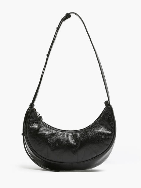 Sac BandouliÃ¨re S Sosoomao Cuir Etrier Noir sosoomao ECSO057S