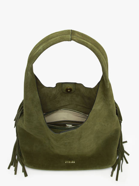Shoulder Bag M Country Leather Etrier Green country ECOU154M other view 3