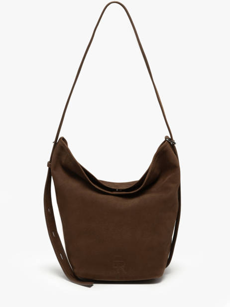 Crossbody Bag Backpack M Cavalier Nubuck Leather Etrier Brown cavalier nubuck ECAN126M