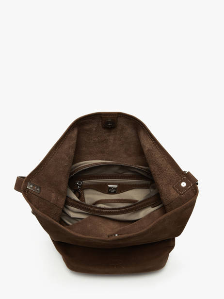 Crossbody Bag Backpack M Cavalier Nubuck Leather Etrier Brown cavalier nubuck ECAN126M other view 6