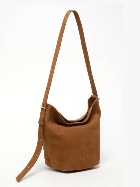 Cross Body Tas Rugzak S Cavalier Nubuck Leather Etrier Brown cavalier nubuck ECAN126S other view 4
