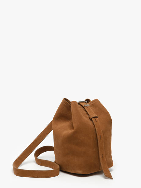 Cross Body Tas Rugzak S Cavalier Nubuck Leather Etrier Brown cavalier nubuck ECAN126S other view 5