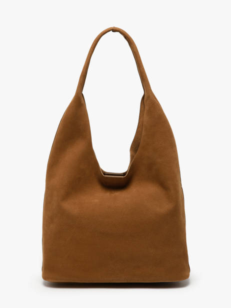 Hobo M Cavalier Nubuck Leather Etrier Brown cavalier nubuck ECAN154M other view 4