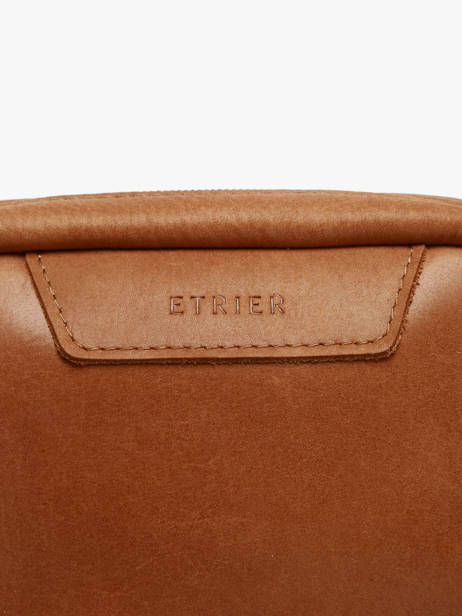 Sac Bandoulière Etrier Marron tolosa ETOL704M vue secondaire 5